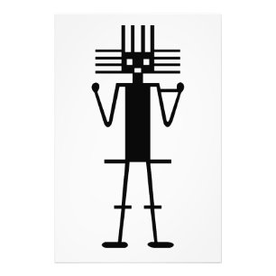 Ataama Gigant Geogliph Symbol antikes nazca peru a Fotodruck