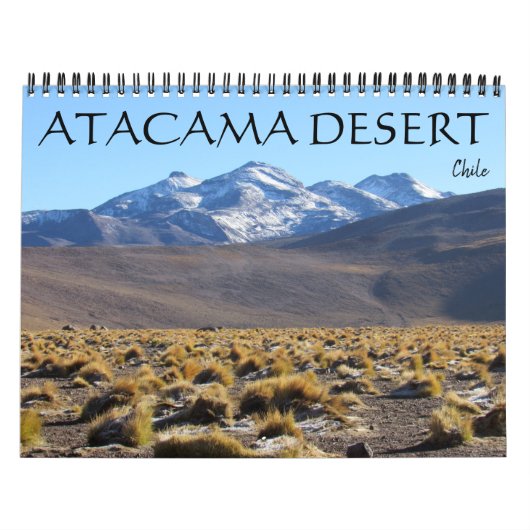 Ataama-Wüste 2025 Kalender (Titelbild)