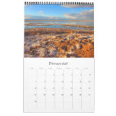 Ataama-Wüstenlandschaften Kalender (Feb 2027)