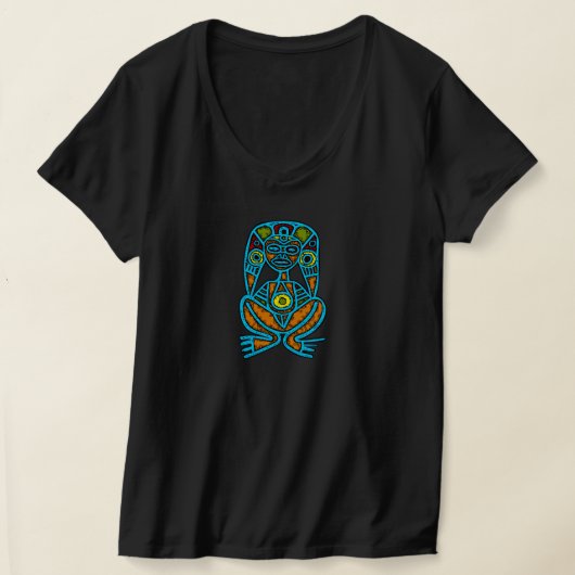 Atabey Goddess Indigenous Symbol T - Shirt (Ablage )