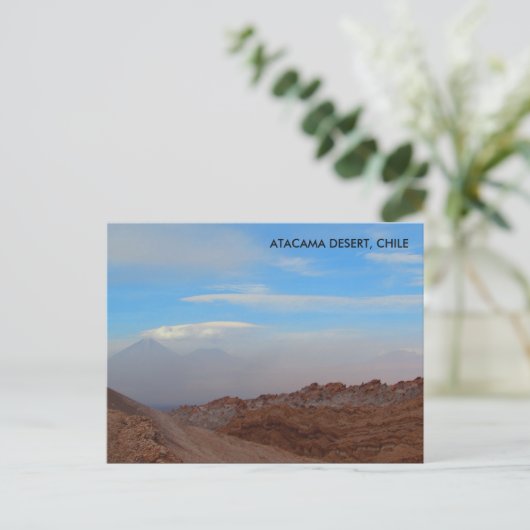 Atacama-Ansicht Postkarte (Stehend Vorderseite)
