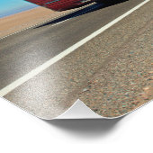 Atacama-Bus, Chile Fotodruck (Ecke)