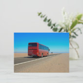 Atacama-Bus, Chile-Karte (Stehend Vorderseite)