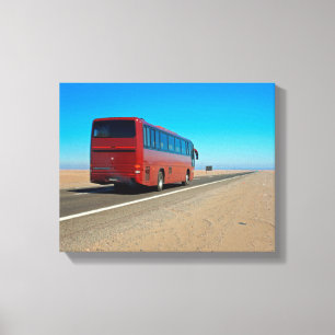Atacama-Bus, Chile Leinwanddruck