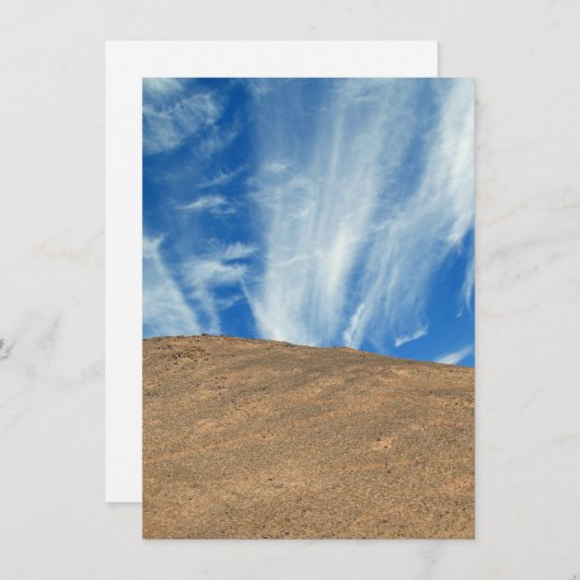 Atacama Clouds Card (Vorne/Hinten)