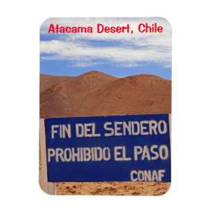 Atacama Geoglyphen, Chile Magnet