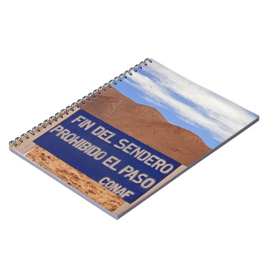 Atacama Geoglyphen, Chile Notizblock (Linke Seite)