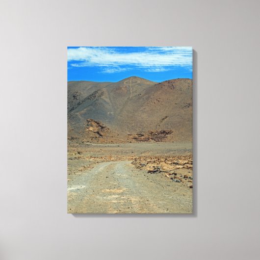 Atacama Geoglyphen Leinwanddruck (Vorderseite)