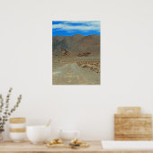 Atacama-Geoglyphen Poster (Küche)