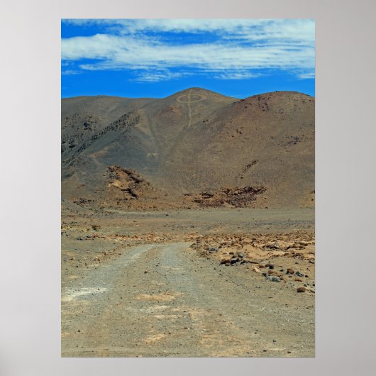 Atacama-Geoglyphen Poster (Vorne)