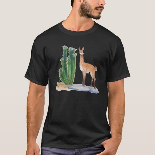 Atacama Guanaco Classic T - Shirt (Vorderseite)