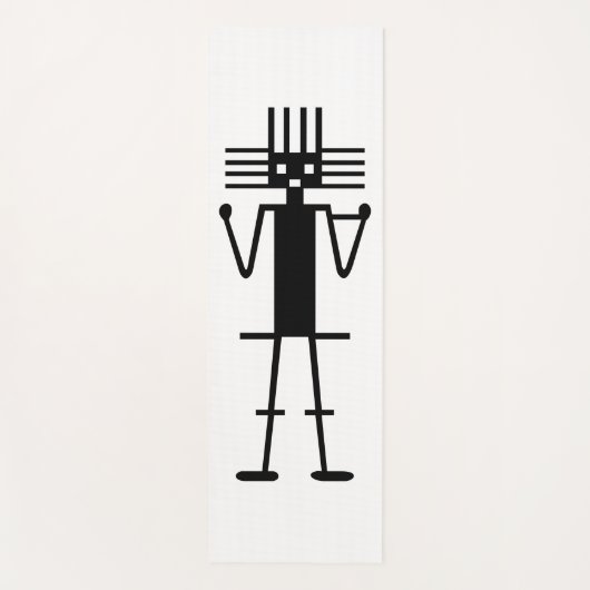 atacama Riese Geogliph Symbol antiken nazca peru a Yogamatte (Vorderseite)