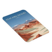 Atacama-Wüste Chile Magnet (Rechte Seite)
