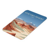 Atacama-Wüste Chile Magnet (Linke Seite)