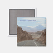 Atacama-Wüste, Chile Magnet (Vorderseite/Rückseite)