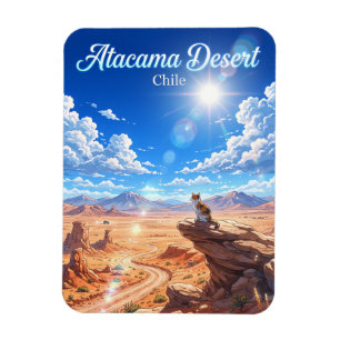 Atacama-Wüste Chile Magnet