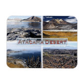 Atacama-Wüste - Chile - Mosaik - Magnet (Horizontal)