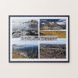 Atacama-Wüste - Chile - Mosaik - Puzzle
