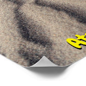 Atacama-Wüste, Chile Poster (Ecke)