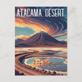 Atacama-Wüste-Chile Postkarte (Vorderseite)