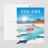 Atacama-Wüste Chile Postkarte (Vorne/Hinten)