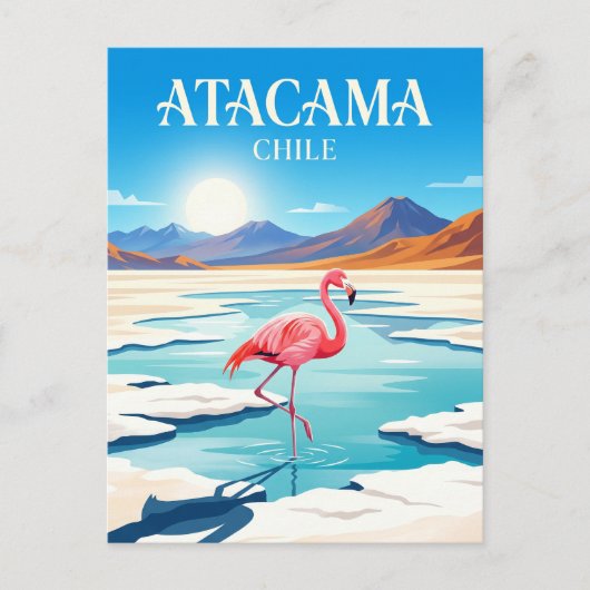 Atacama-Wüste Chile Postkarte (Vorderseite)