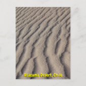 Atacama-Wüste, Chile Postkarte (Vorderseite)