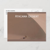 Atacama Wüste, Chile Postkarte (Vorne/Hinten)