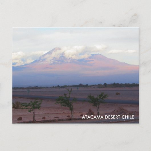 Atacama Wüste, Chile Postkarte (Vorderseite)