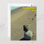 Atacama-Wüste, Chile Postkarte (Vorne/Hinten)