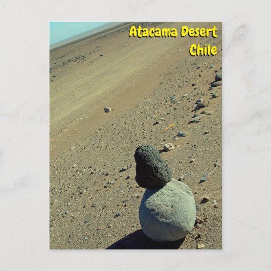 Atacama-Wüste, Chile Postkarte (Vorderseite)