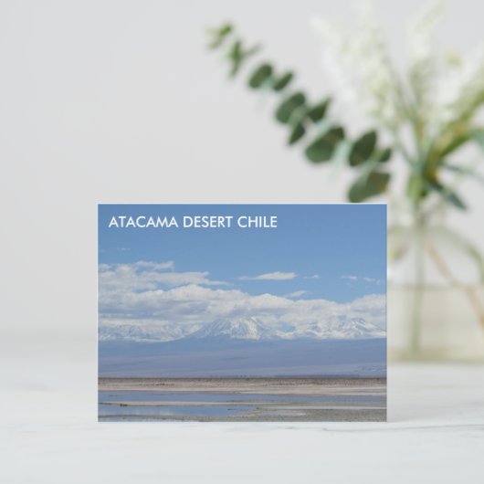 Atacama Wüste, Chile Postkarte (Stehend Vorderseite)