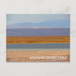 Atacama Wüste, Chile-Postkarte Postkarte