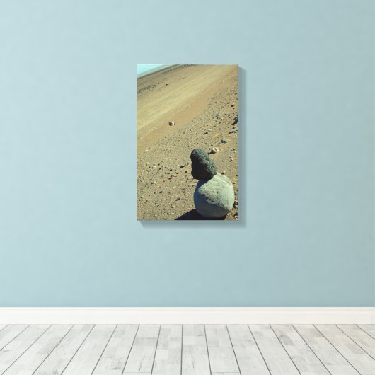 Atacama-Wüste Leinwanddruck (Insitu (Holzboden))