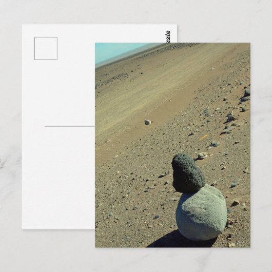 Atacama-Wüste Postkarte (Vorne/Hinten)