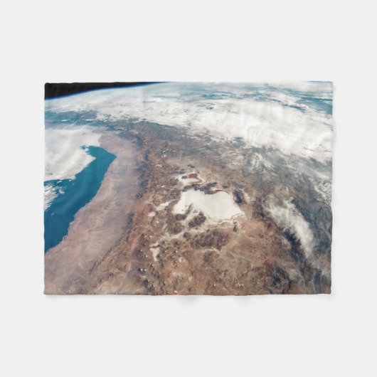 Atacama Wüste und Salzfladen in den Anden Fleecedecke (Vorderseite (Horizontal))