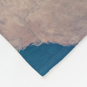 Atacama Wüste und Salzfladen in den Anden Fleecedecke (Ecke)