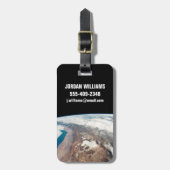 Atacama Wüste und Salzfladen in den Anden Gepäckanhänger (Vorderseite vertikal)