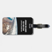 Atacama Wüste und Salzfladen in den Anden Gepäckanhänger (Rückseite horizontal)