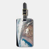 Atacama Wüste und Salzfladen in den Anden Gepäckanhänger (Vorderseite vertikal)