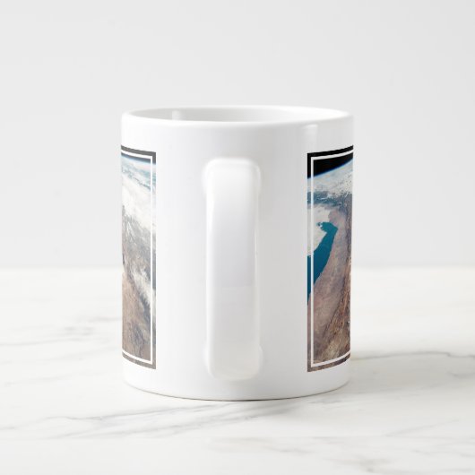 Atacama Wüste und Salzfladen in den Anden Jumbo-Tasse (Rückseite)