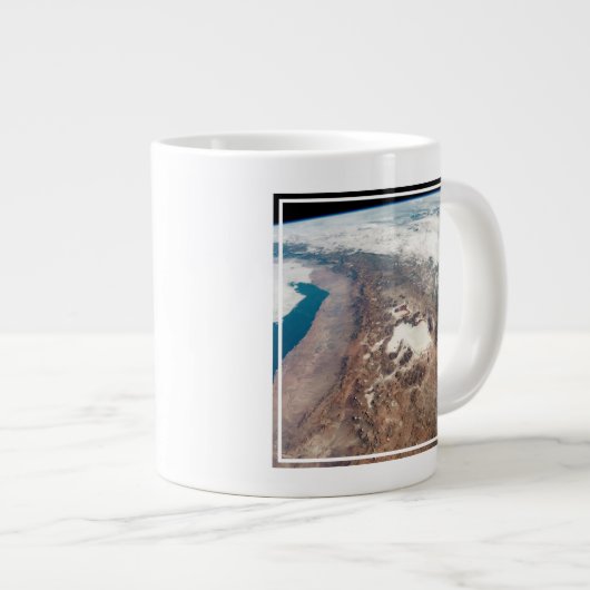 Atacama Wüste und Salzfladen in den Anden Jumbo-Tasse (Vorderseite Rechts)