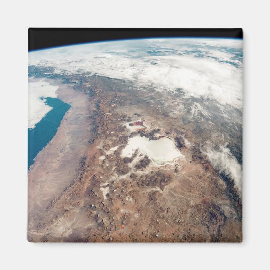 Atacama Wüste und Salzfladen in den Anden Magnet (Vorne)