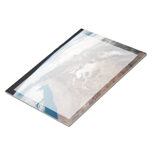 Atacama Wüste und Salzfladen in den Anden Notizblock (angewinkelt)