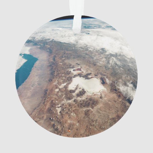 Atacama Wüste und Salzfladen in den Anden Ornament (Rückseite)