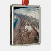 Atacama Wüste und Salzfladen in den Anden Ornament Aus Metall (Rechts)