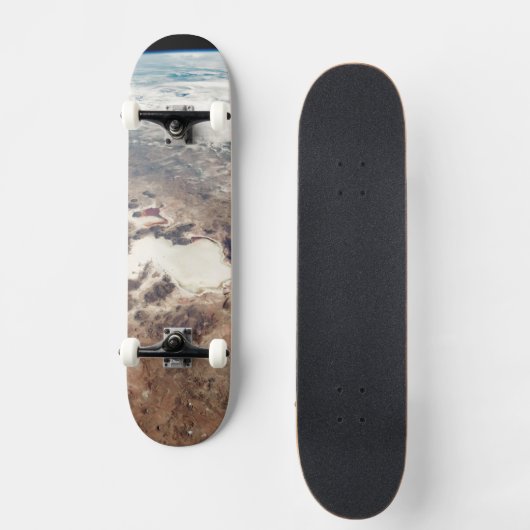 Atacama Wüste und Salzfladen in den Anden Skateboard (Vorderseite)