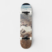 Atacama Wüste und Salzfladen in den Anden Skateboard (Vorderseite)