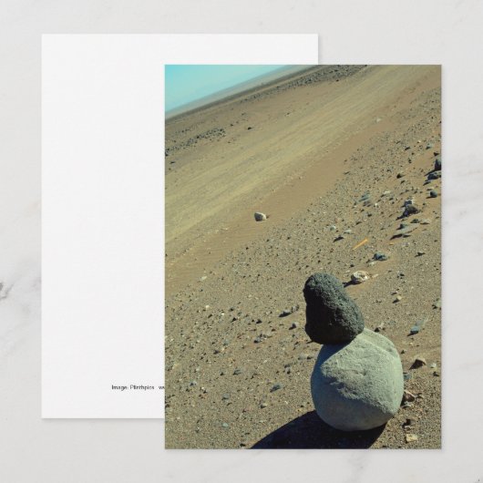 Atacama-Wüstenkarte (Vorne/Hinten)