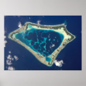 Atafu-Atoll in Tokelau Poster (Vorne)